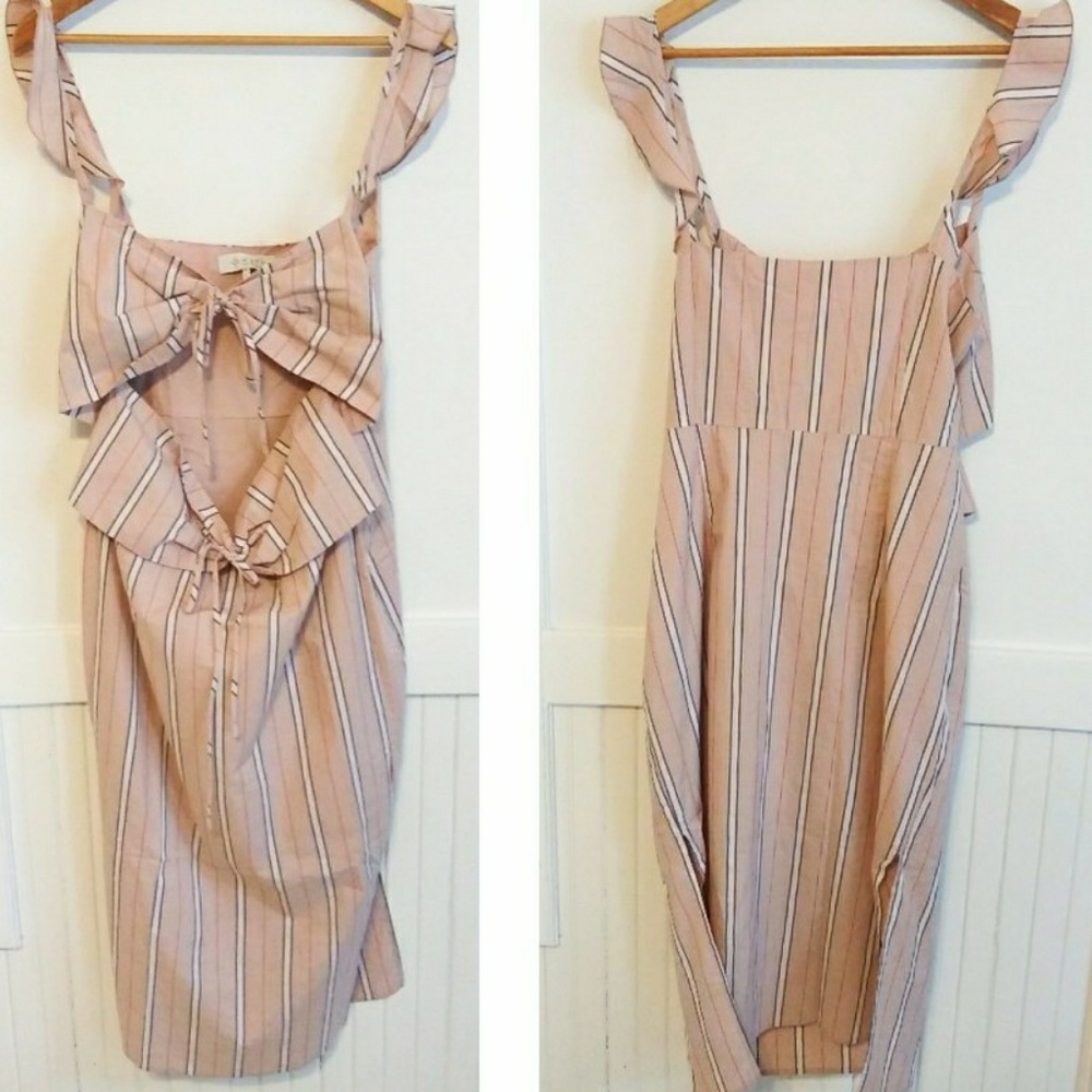 WAYF Cutout Print Midi - Picture 2 of 2